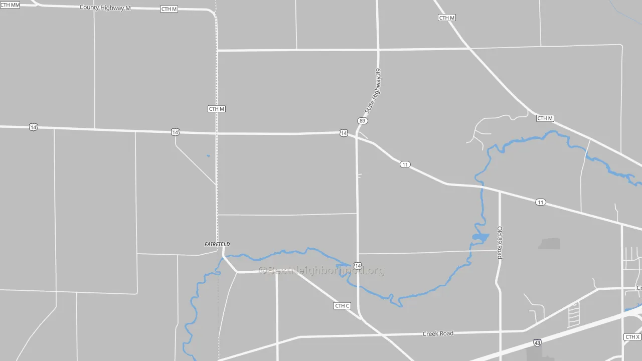 Transit Grade map of Fairfield, WI