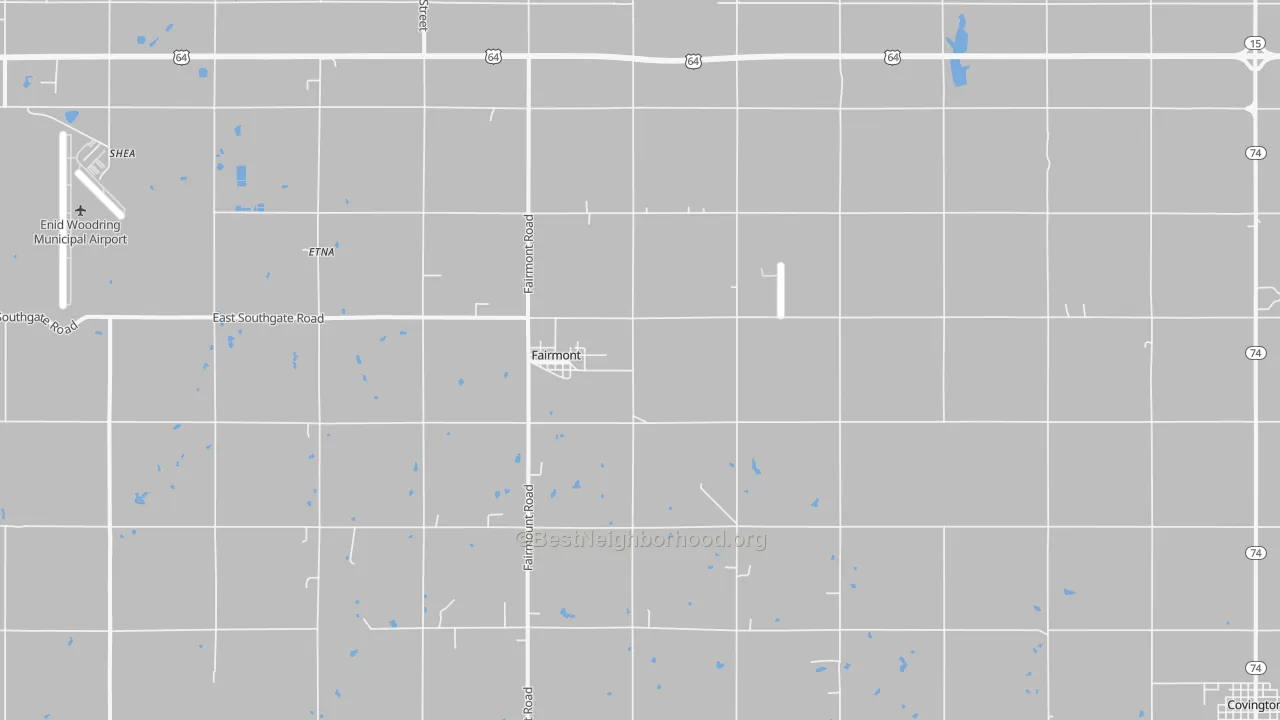 Transit Grade map of Fairmont, OK
