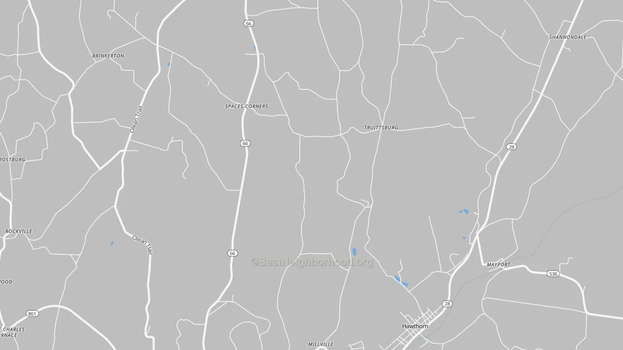 Transit Grade map of Fairmount City, PA