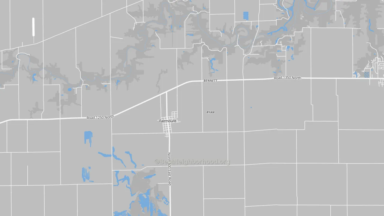 Transit Grade map of Fairmount, IL