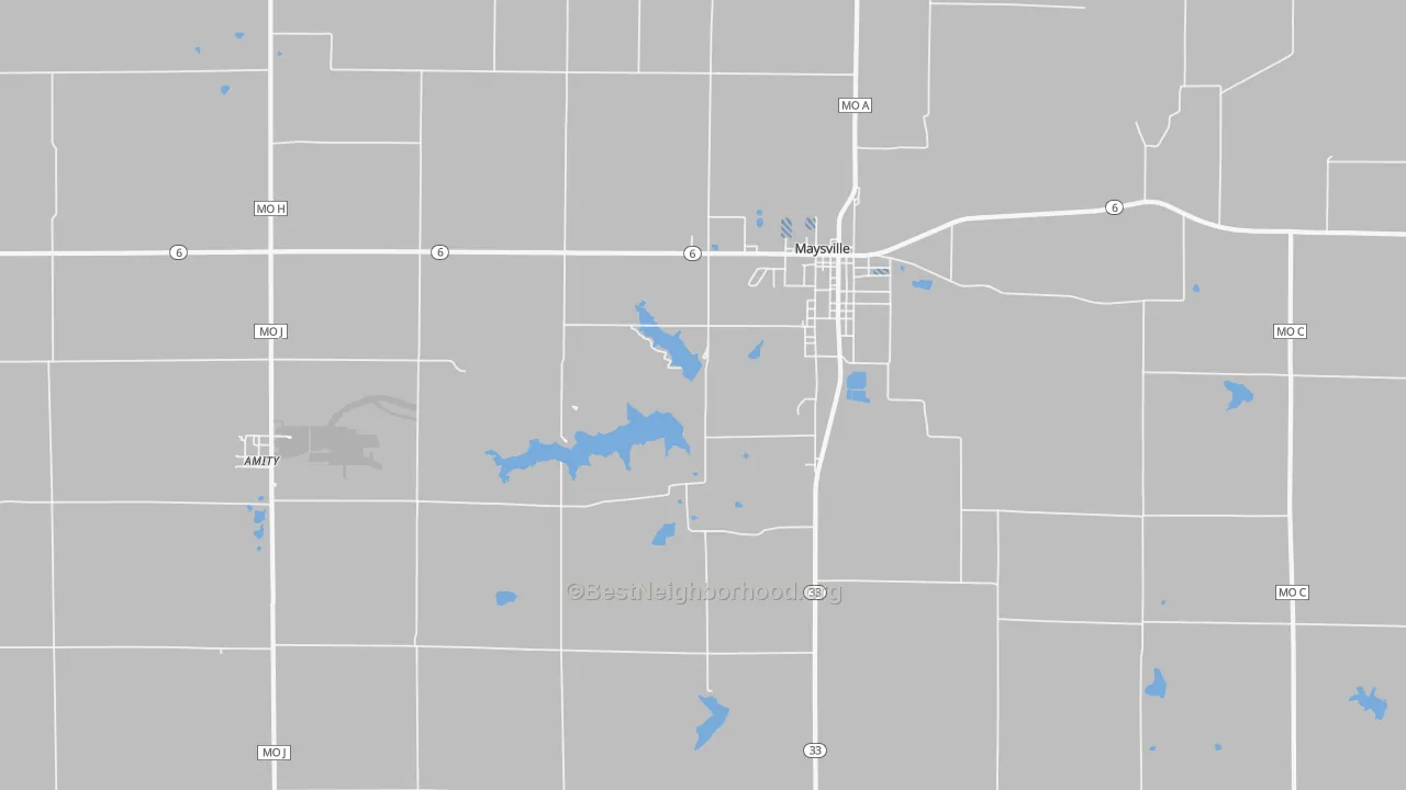 Transit Grade map of Fairport, MO
