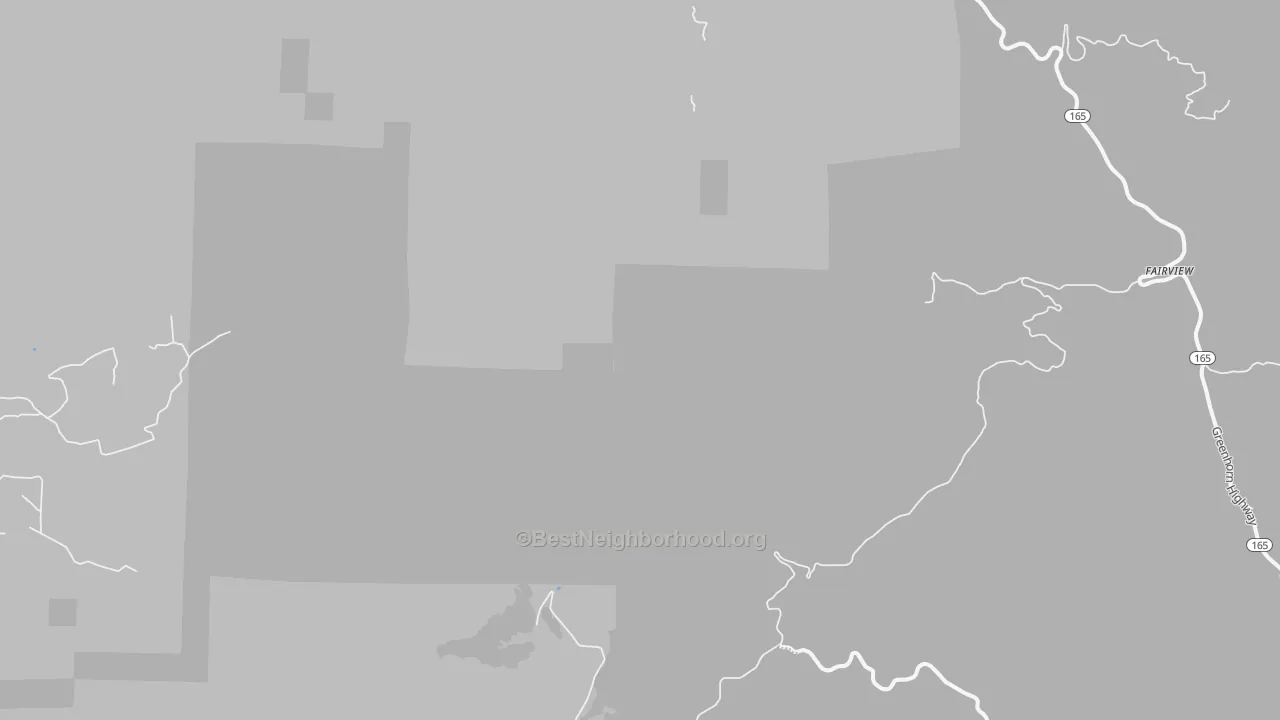 Transit Grade map of Fairview, CO