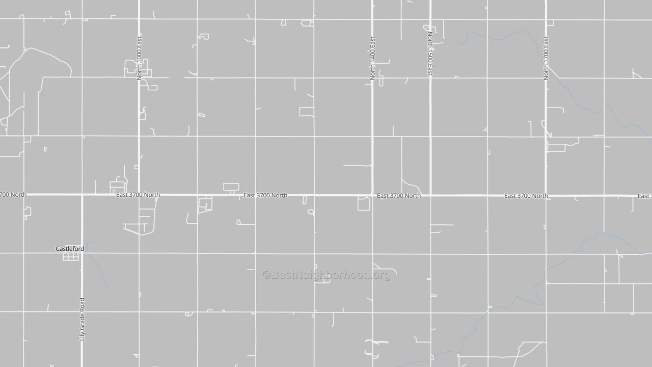 Transit Grade map of Fairview, ID