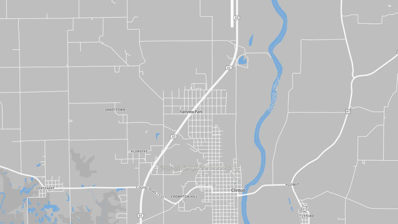 Transit Grade map of Fairview Park, IN