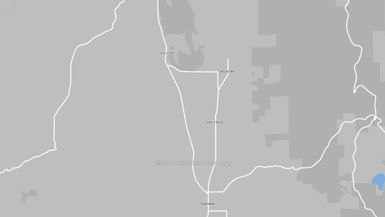 Transit Grade map of Fairview, UT