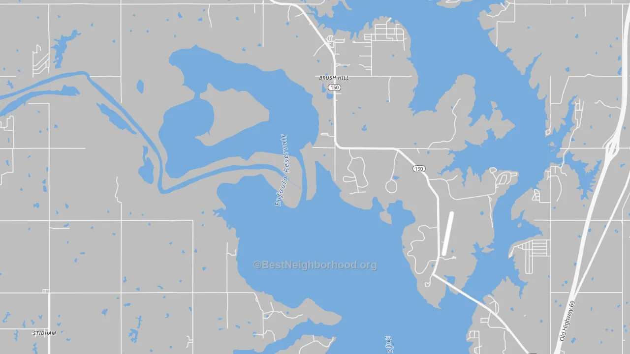 Transit Grade map of Fame, OK