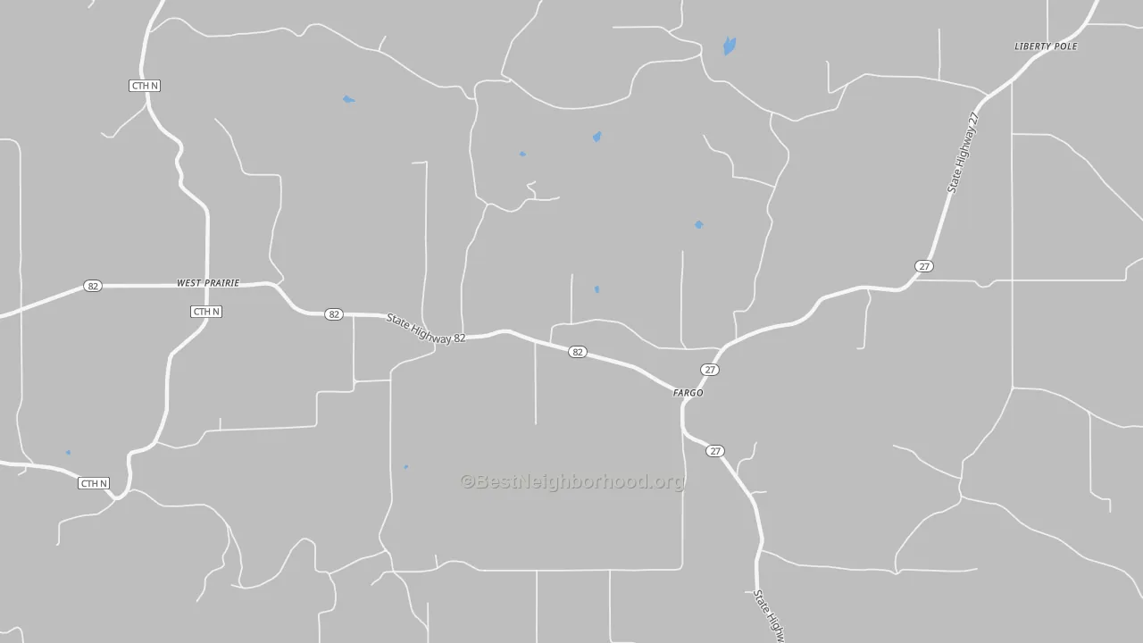 Transit Grade map of Fargo, WI