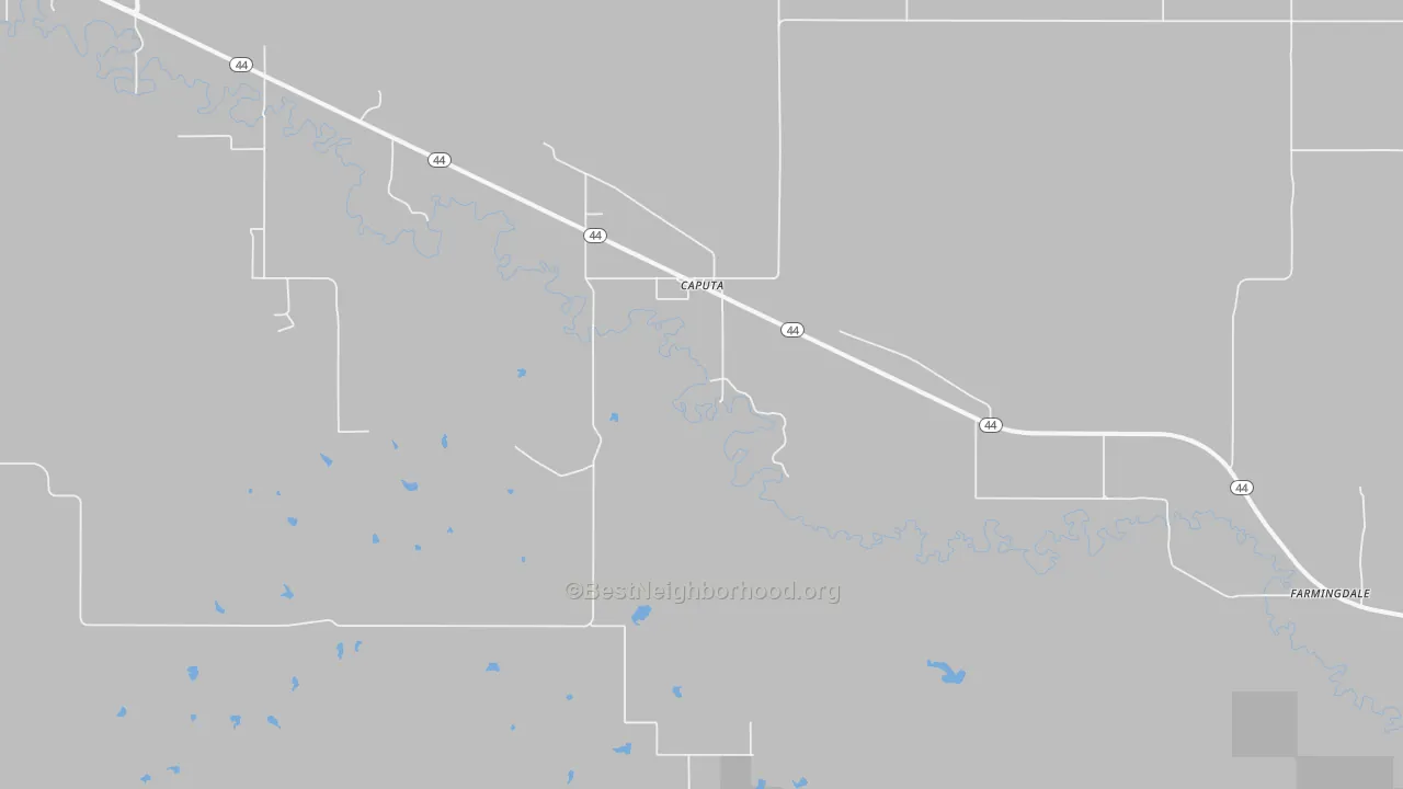 Transit Grade map of Farmingdale, SD