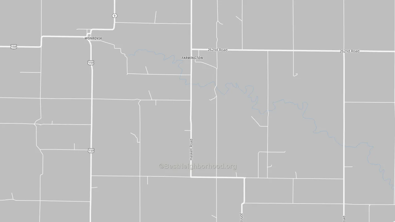 Transit Grade map of Farmington, KS