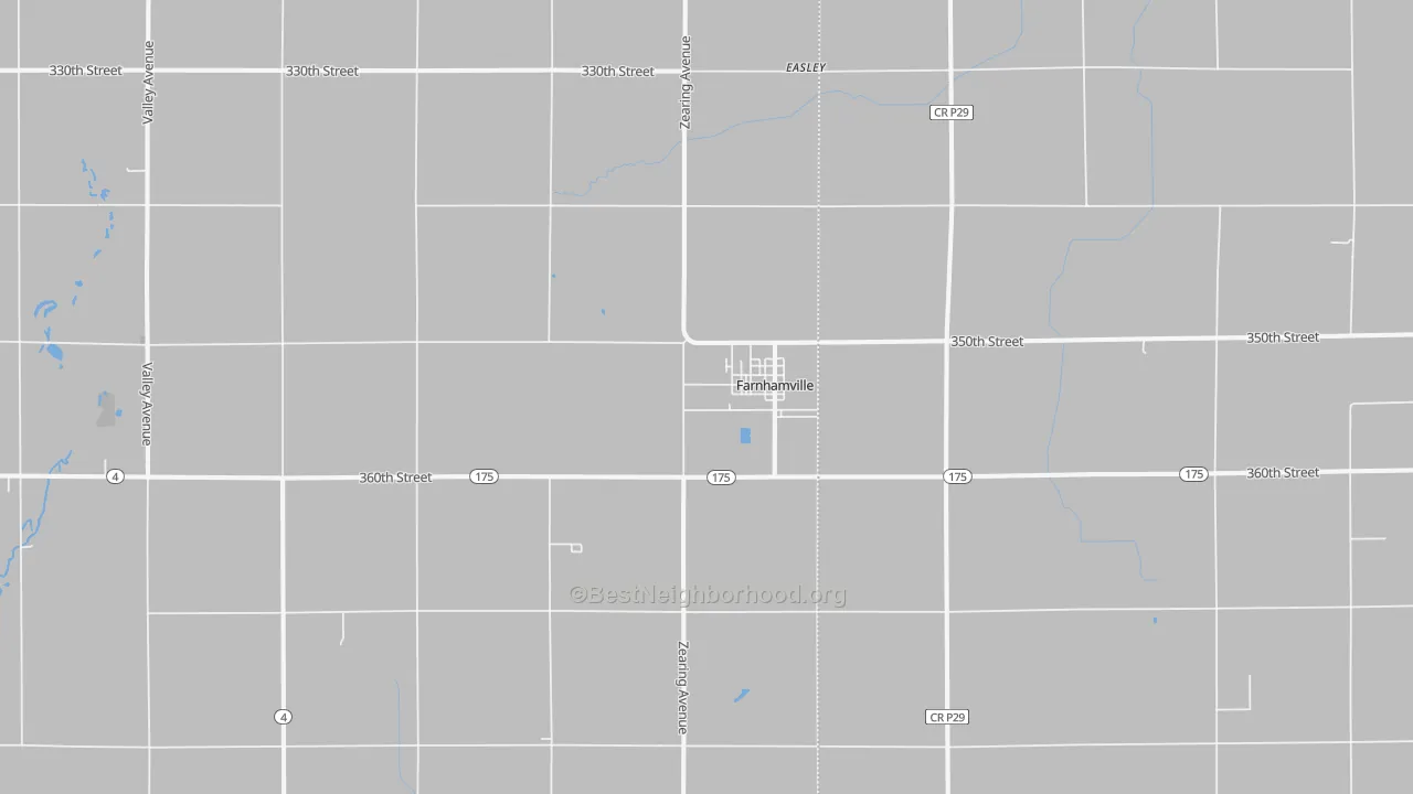 Transit Grade map of Farnhamville, IA