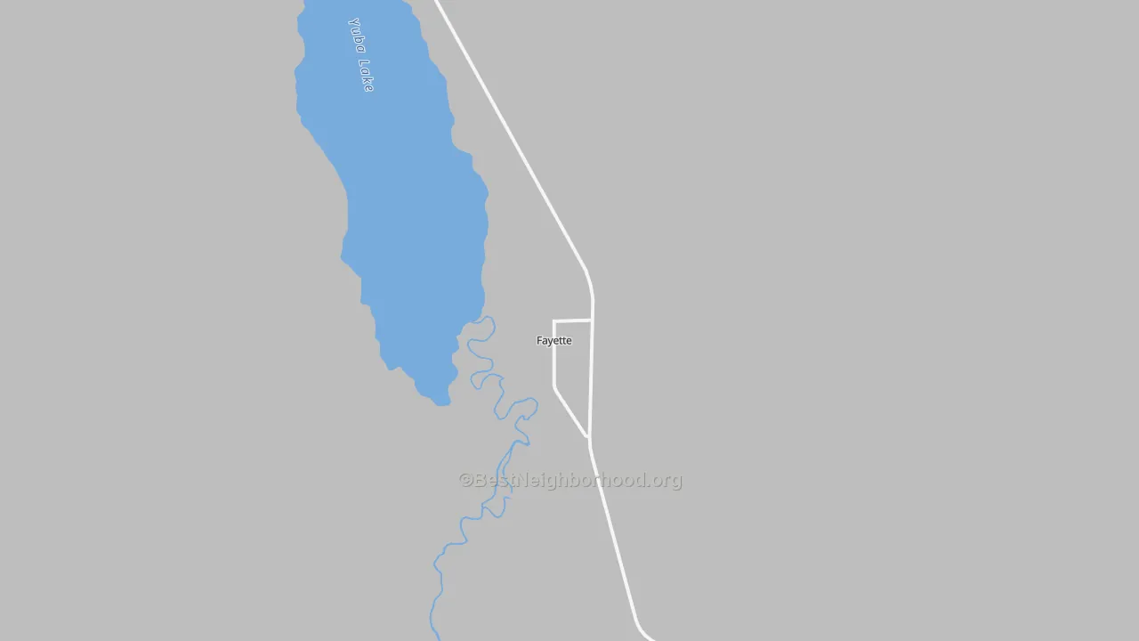 Transit Grade map of Fayette, UT
