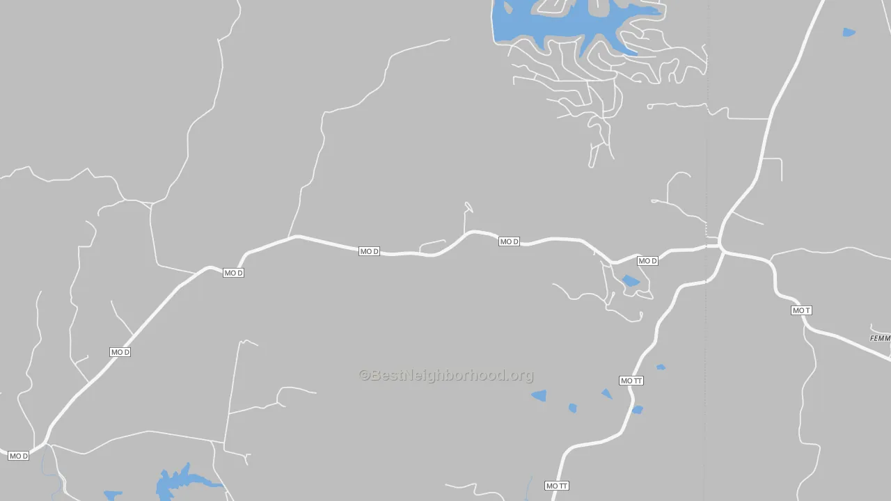 Transit Grade map of Femme Osage, MO