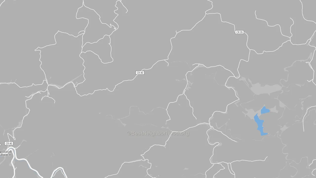 Transit Grade map of Ferguson, WV