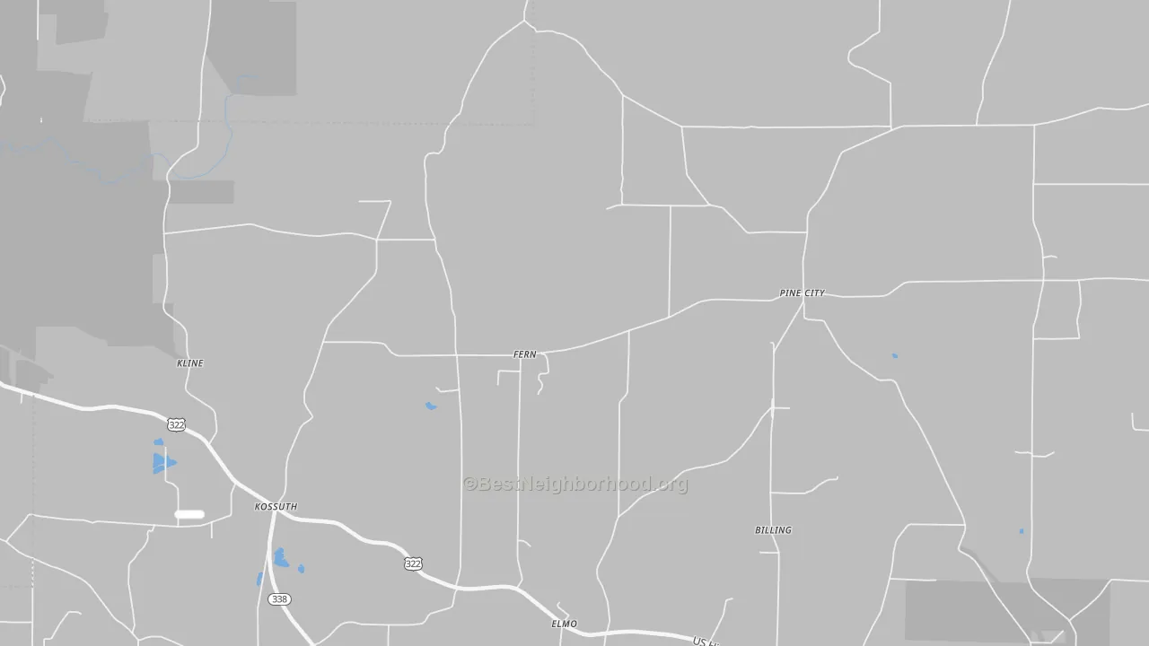 Transit Grade map of Fern, PA