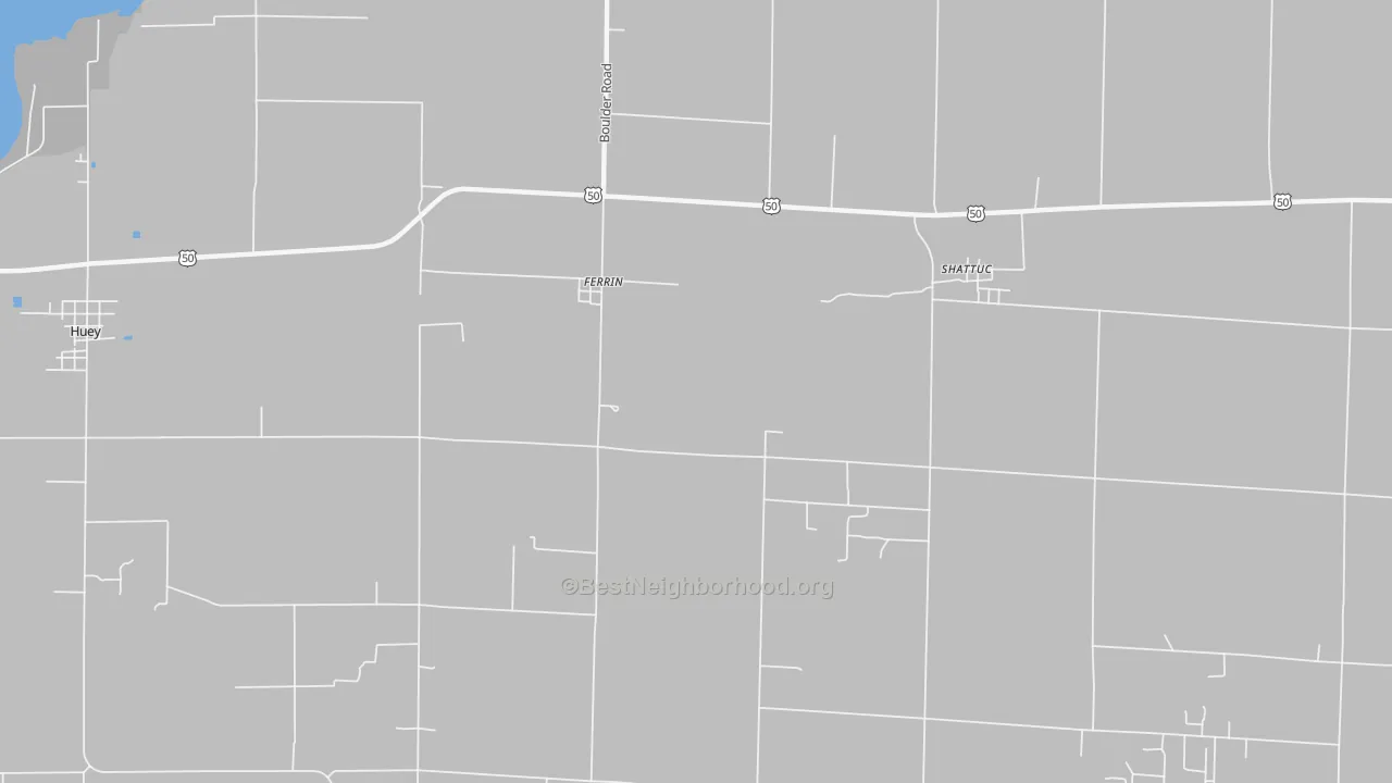 Transit Grade map of Ferrin, IL