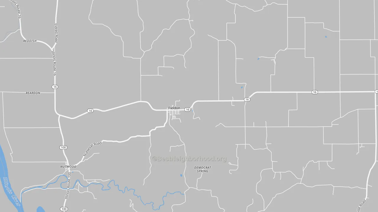 Transit Grade map of Fieldon, IL