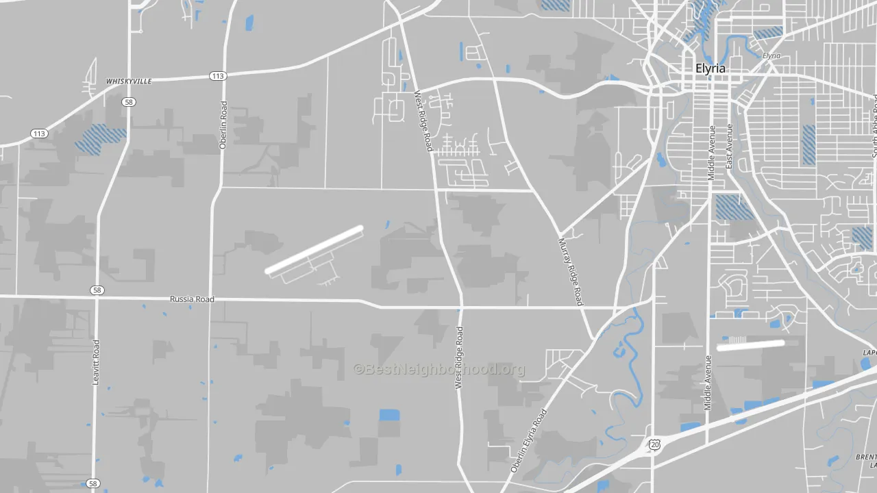 Transit Grade map of Fields, OH