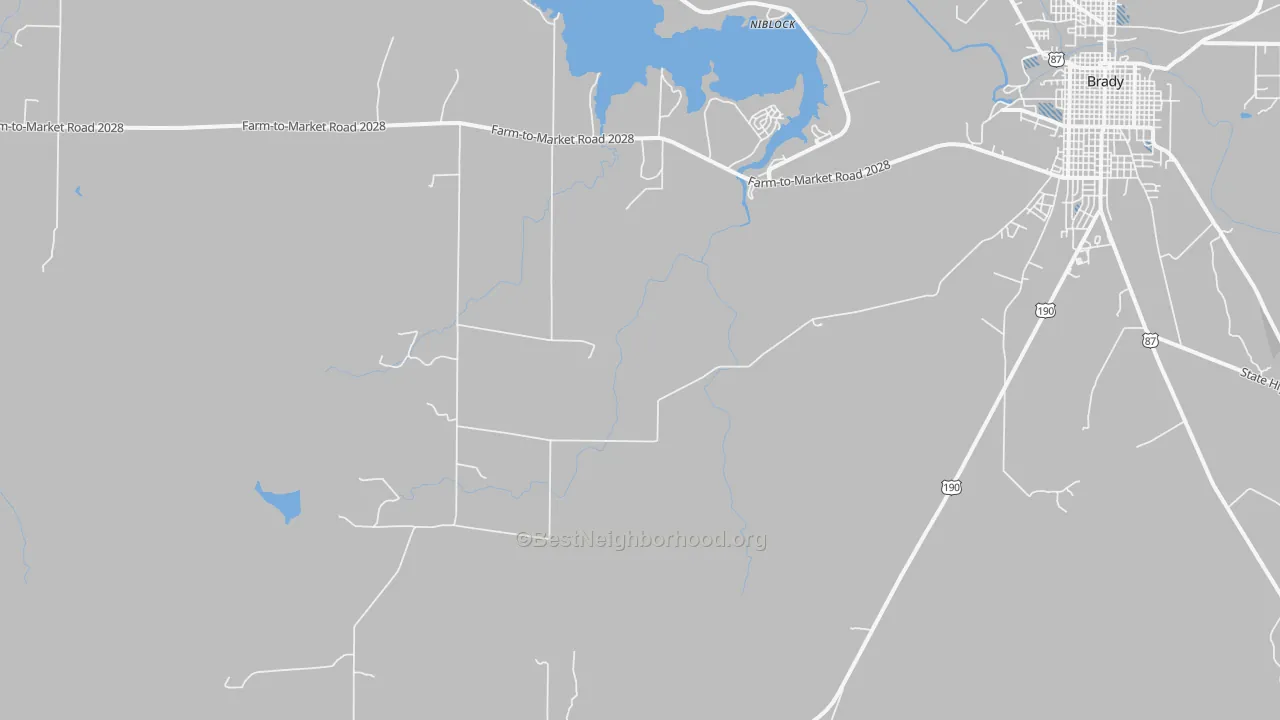 Transit Grade map of Fife, TX