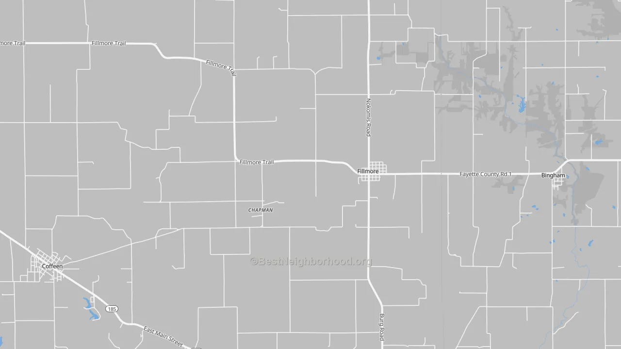 Transit Grade map of Fillmore, IL