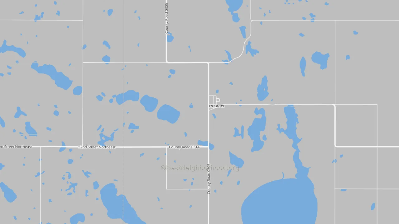 Transit Grade map of Fillmore, ND