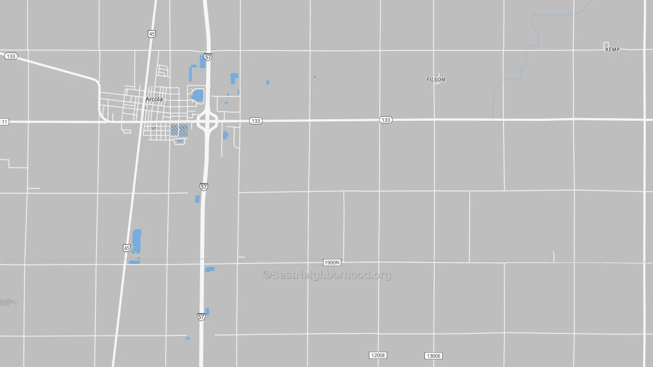 Transit Grade map of Filson, IL