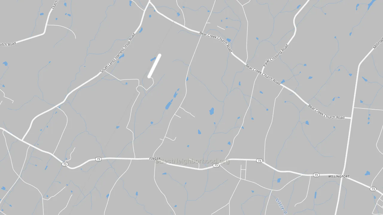 Transit Grade map of Finger, NC