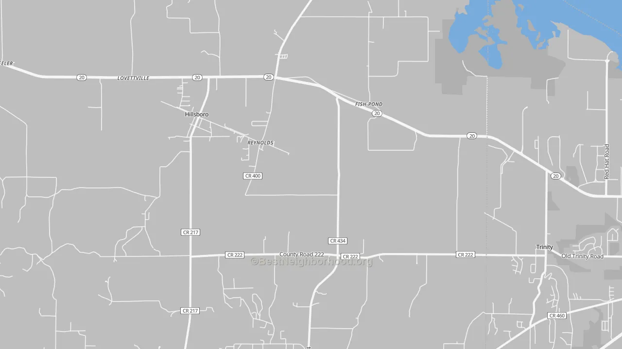 Transit Grade map of Fish Pond, AL