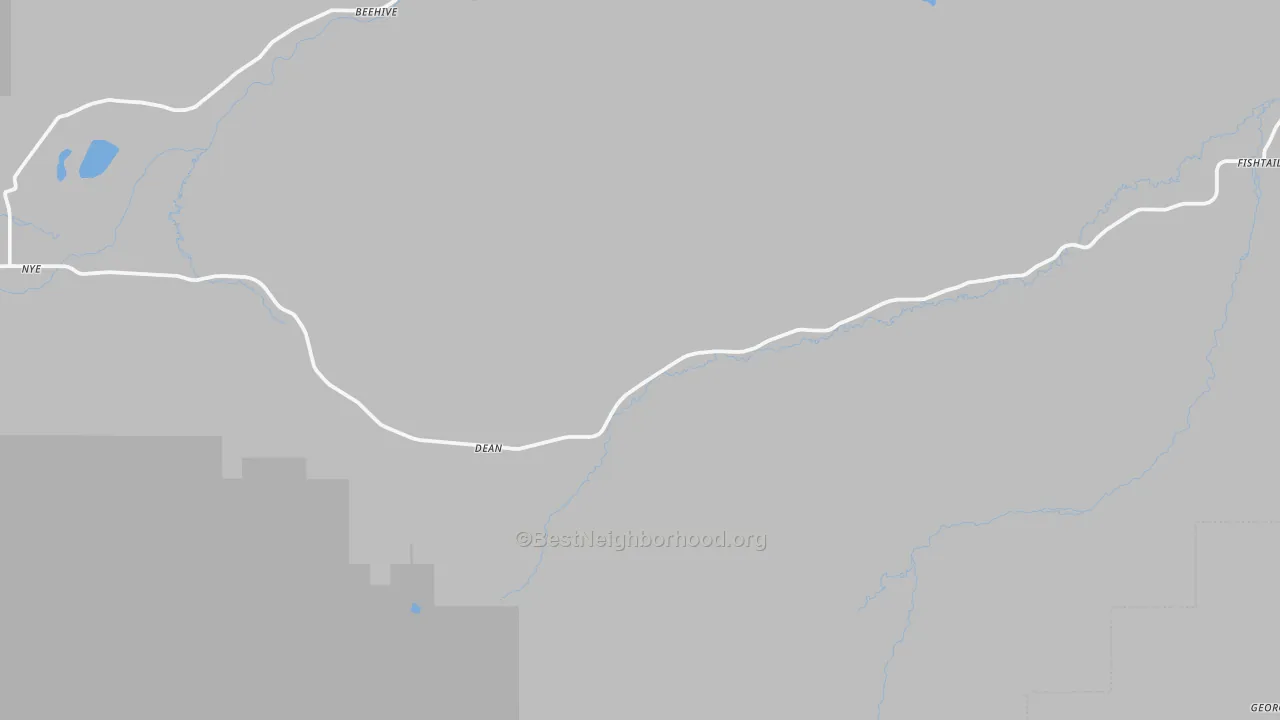 Transit Grade map of Fishtail, MT