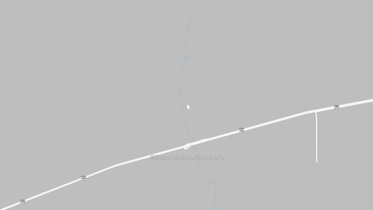 Transit Grade map of Five Points, NM