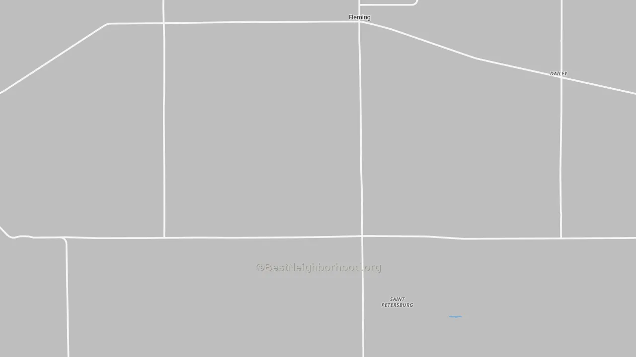 Transit Grade map of Fleming, CO