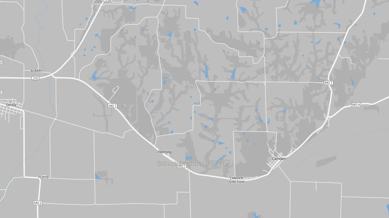 Transit Grade map of Fleming, MO