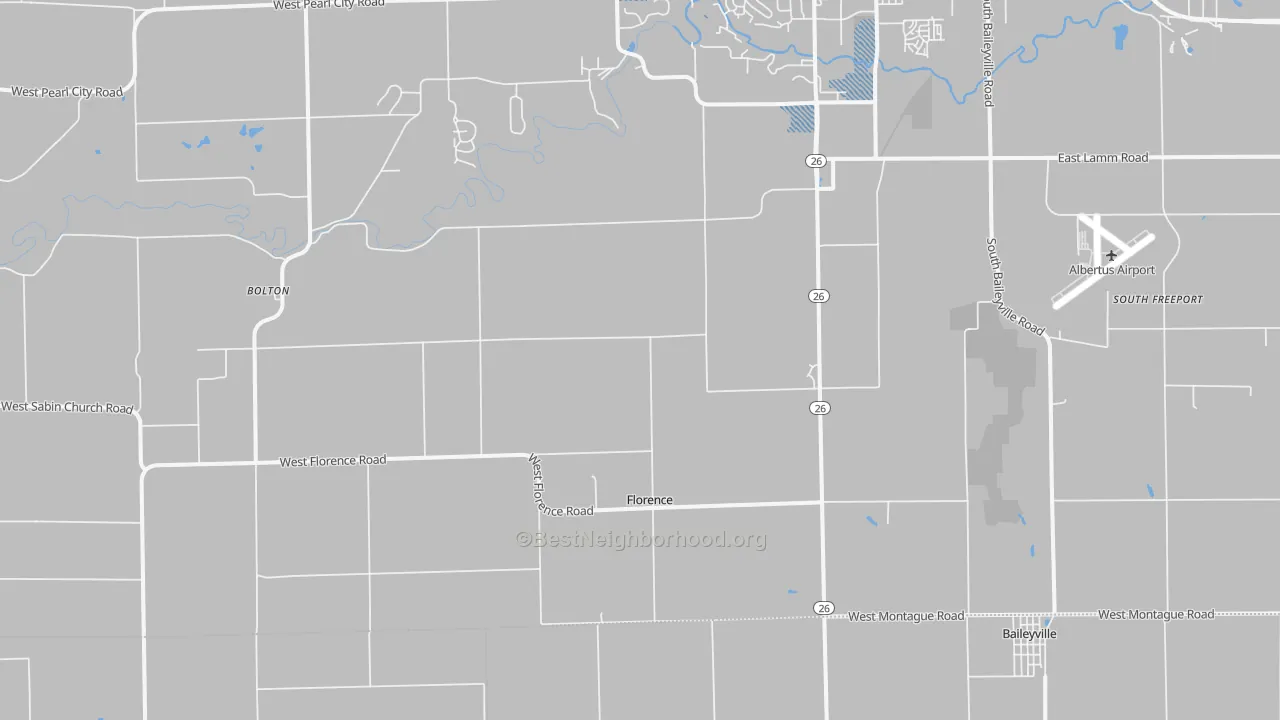 Transit Grade map of Florence, IL