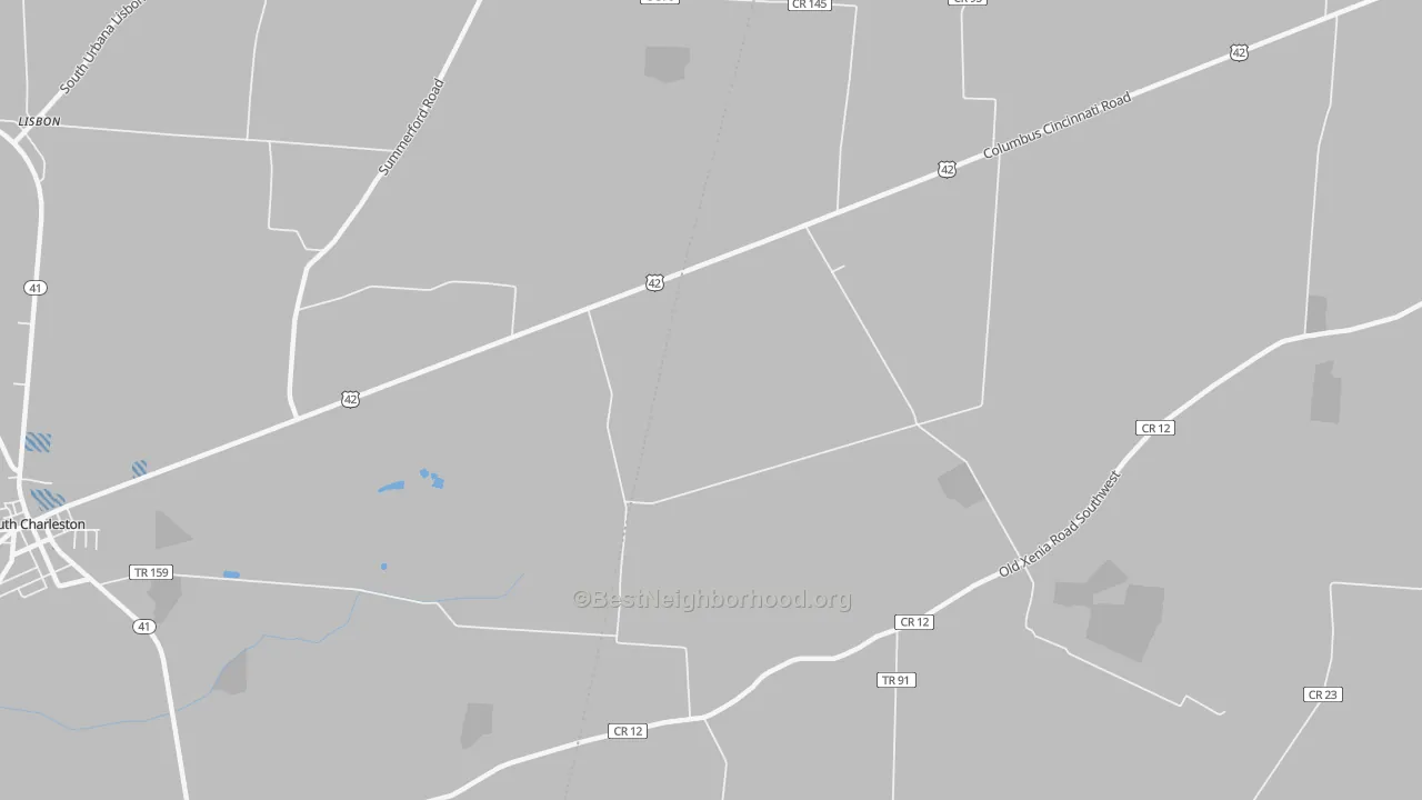 Transit Grade map of Florence, OH