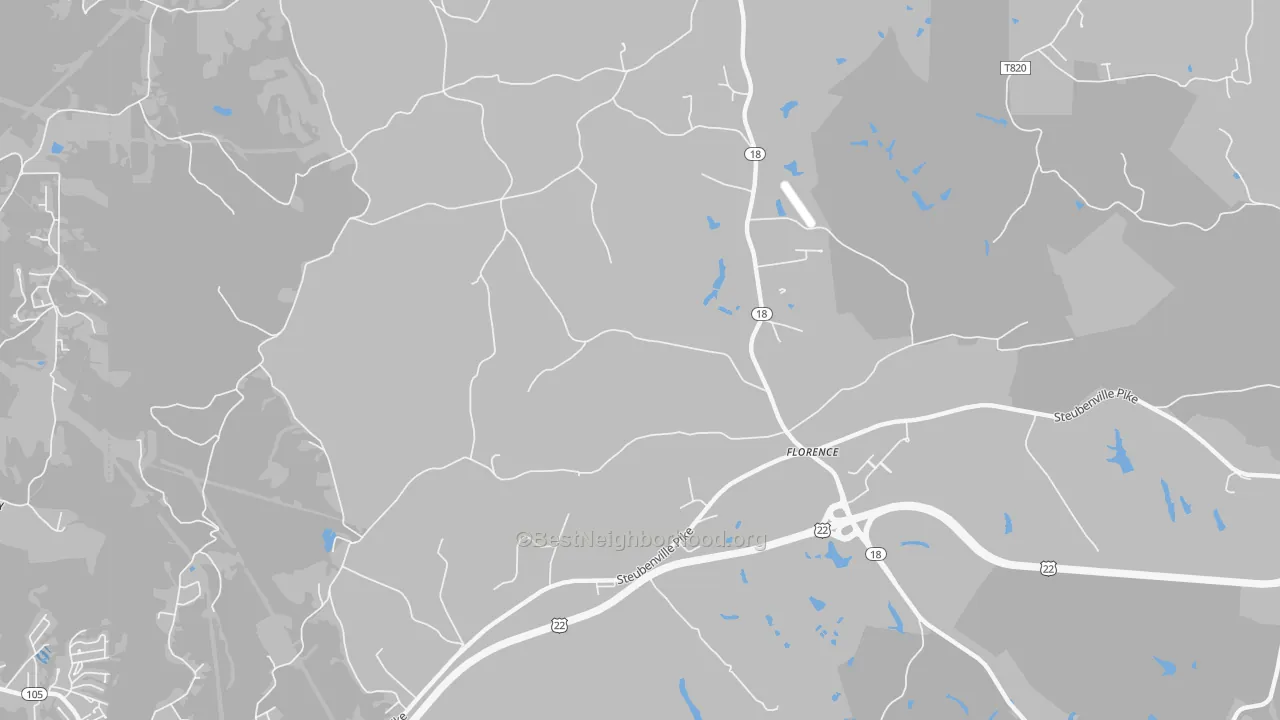 Transit Grade map of Florence, PA
