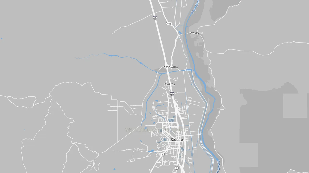 Transit Grade map of Florida, NM