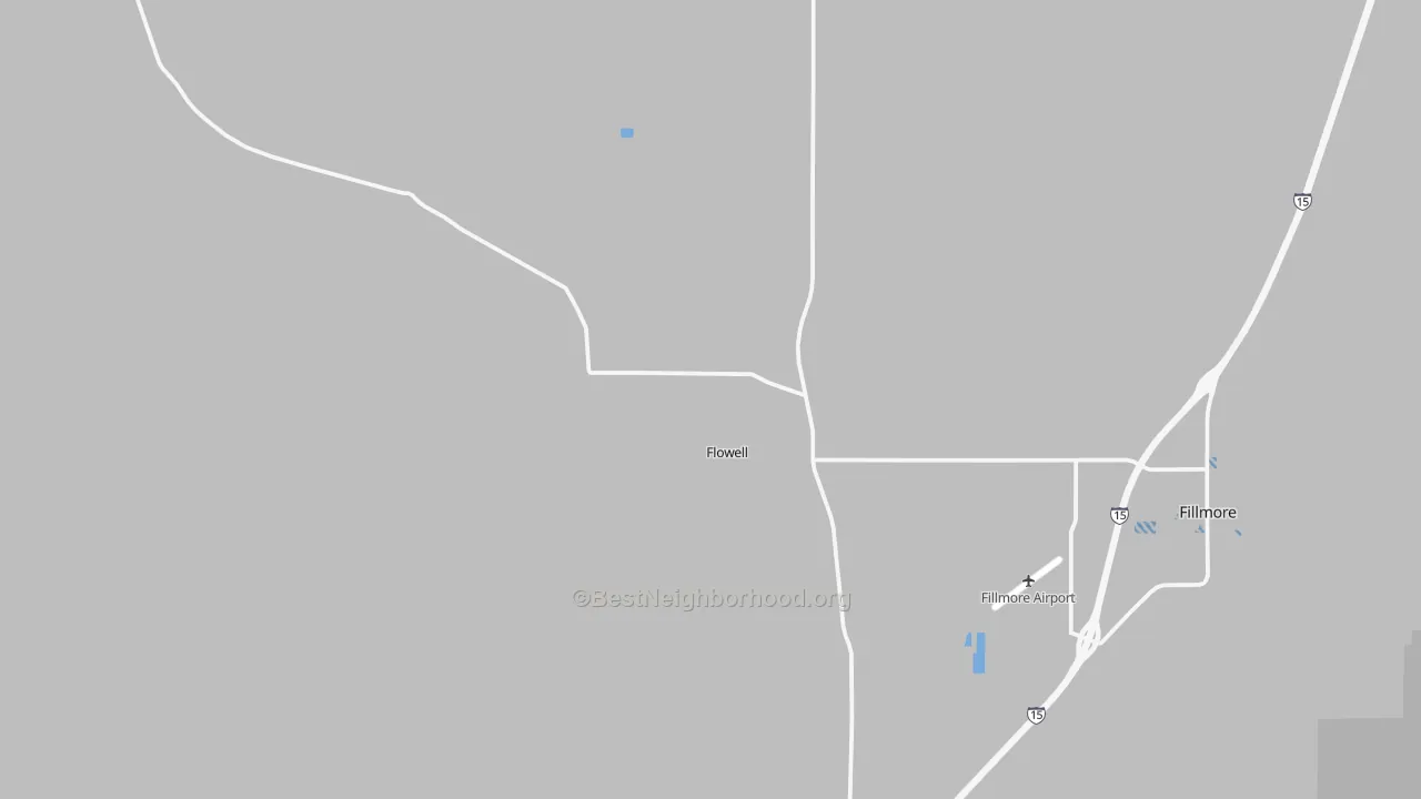 Transit Grade map of Flowell, UT