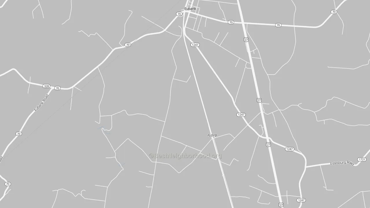 Transit Grade map of Floyd, KY