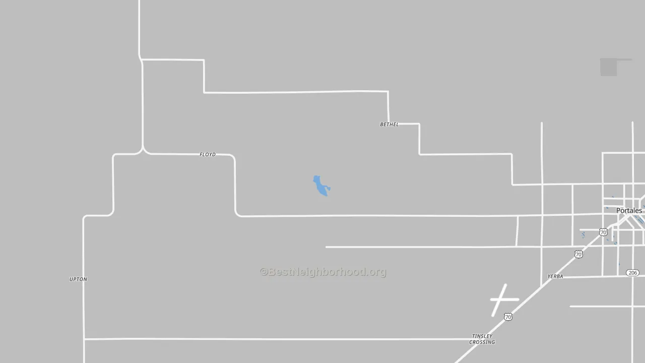 Transit Grade map of Floyd, NM