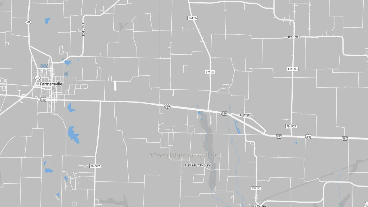 Transit Grade map of Floyd, TX