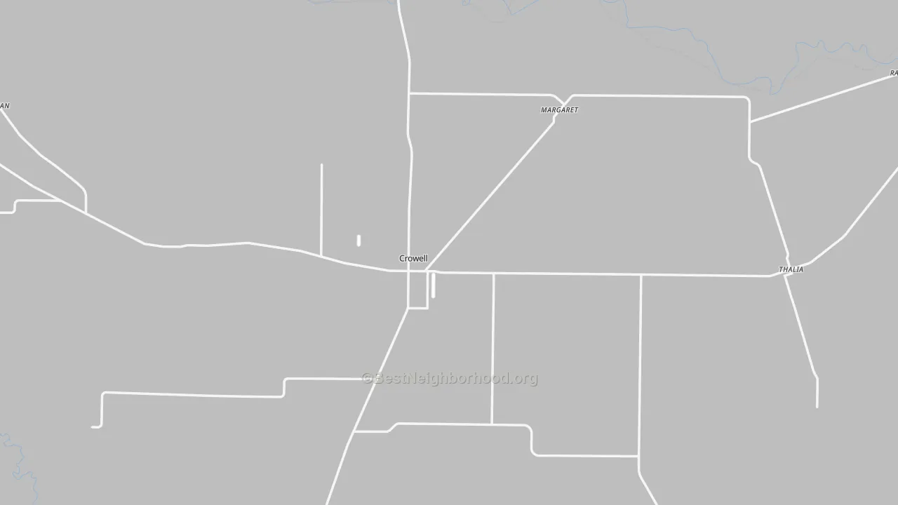 Transit Grade map of Foard County, TX