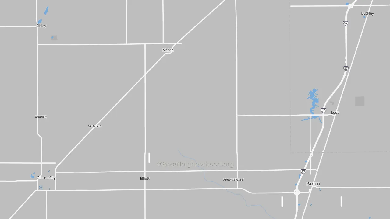 Transit Grade map of Ford County, IL