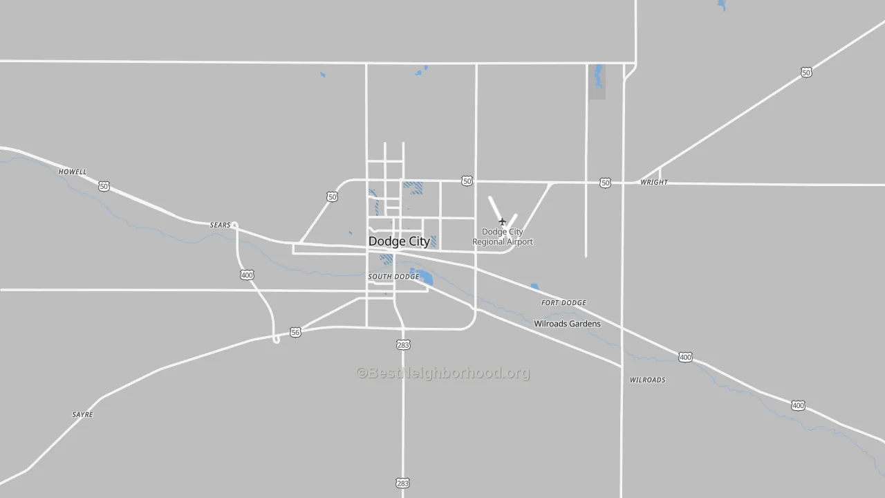 Transit Grade map of Ford County, KS