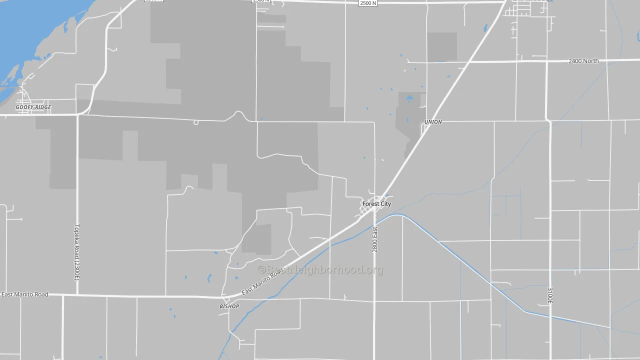 Transit Grade map of Forest City, IL