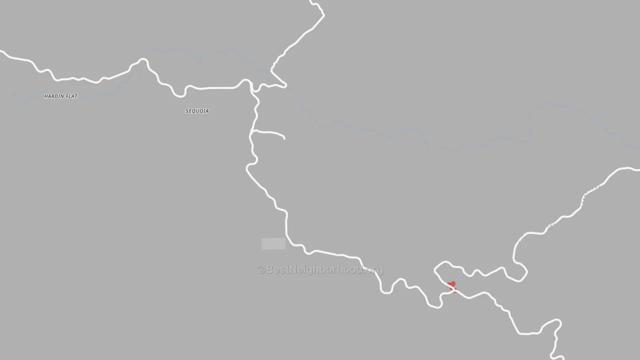 Transit Grade map of Foresta, CA