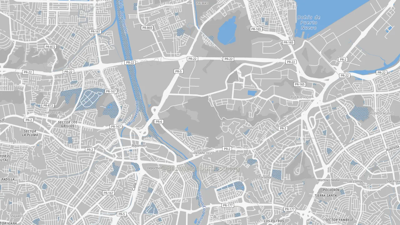 Transit Grade map of Fort Buchanan, PR