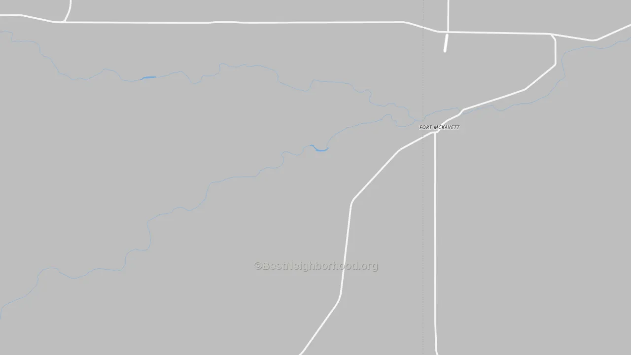 Transit Grade map of Fort Mc Kavett, TX