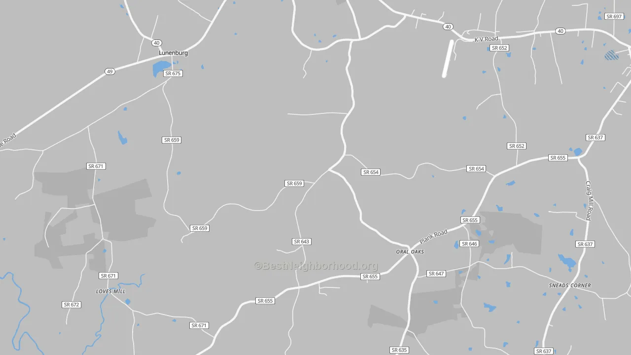 Transit Grade map of Fort Mitchell, VA