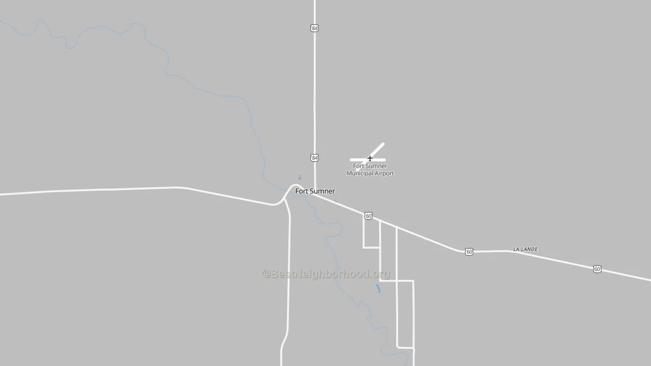 Transit Grade map of Fort Sumner, NM