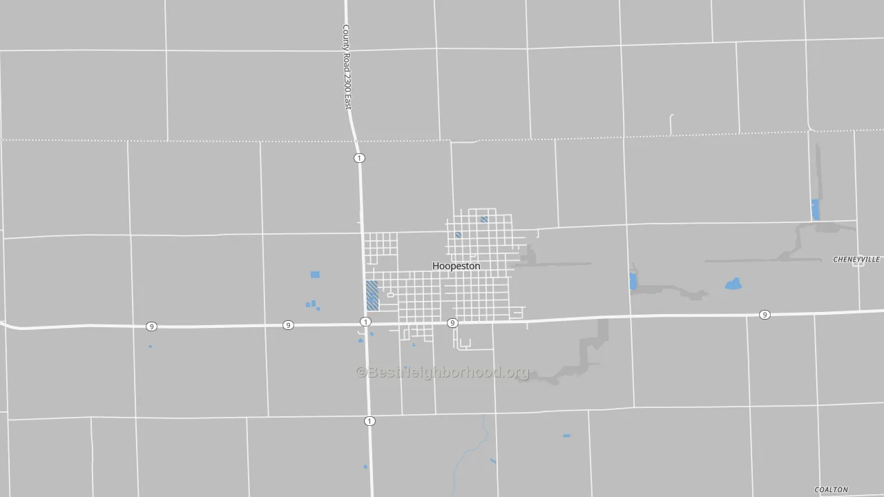 Transit Grade map of Fountain Creek, IL