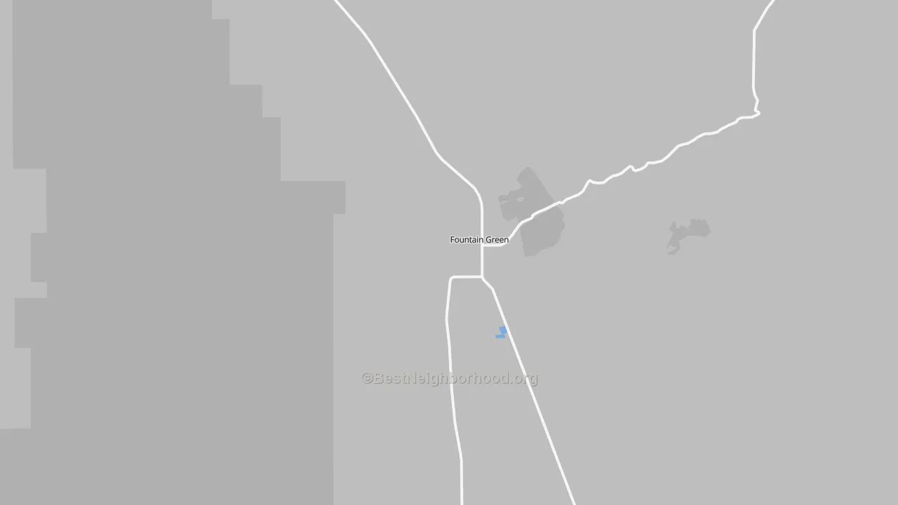 Transit Grade map of Fountain Green, UT